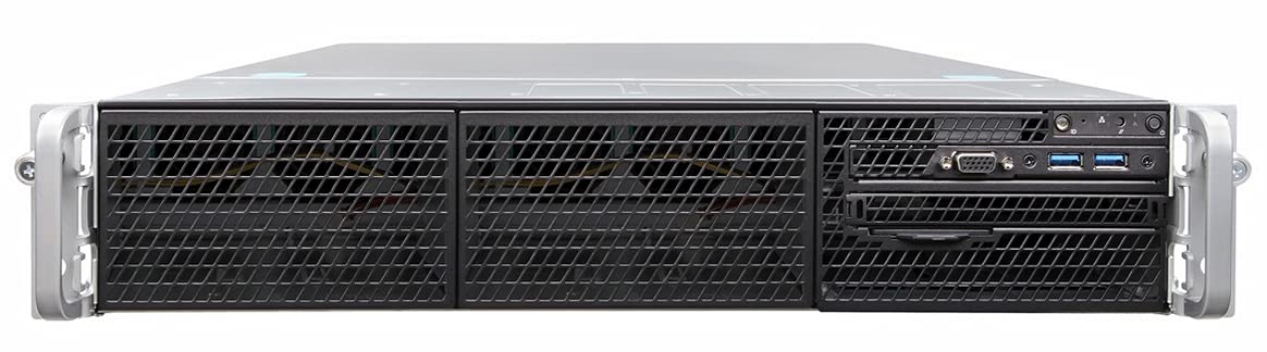 Intel Server Chassis (R2000WTXXX) - 2U - Rack Mountable - for Intel Server Board S2600WT,…