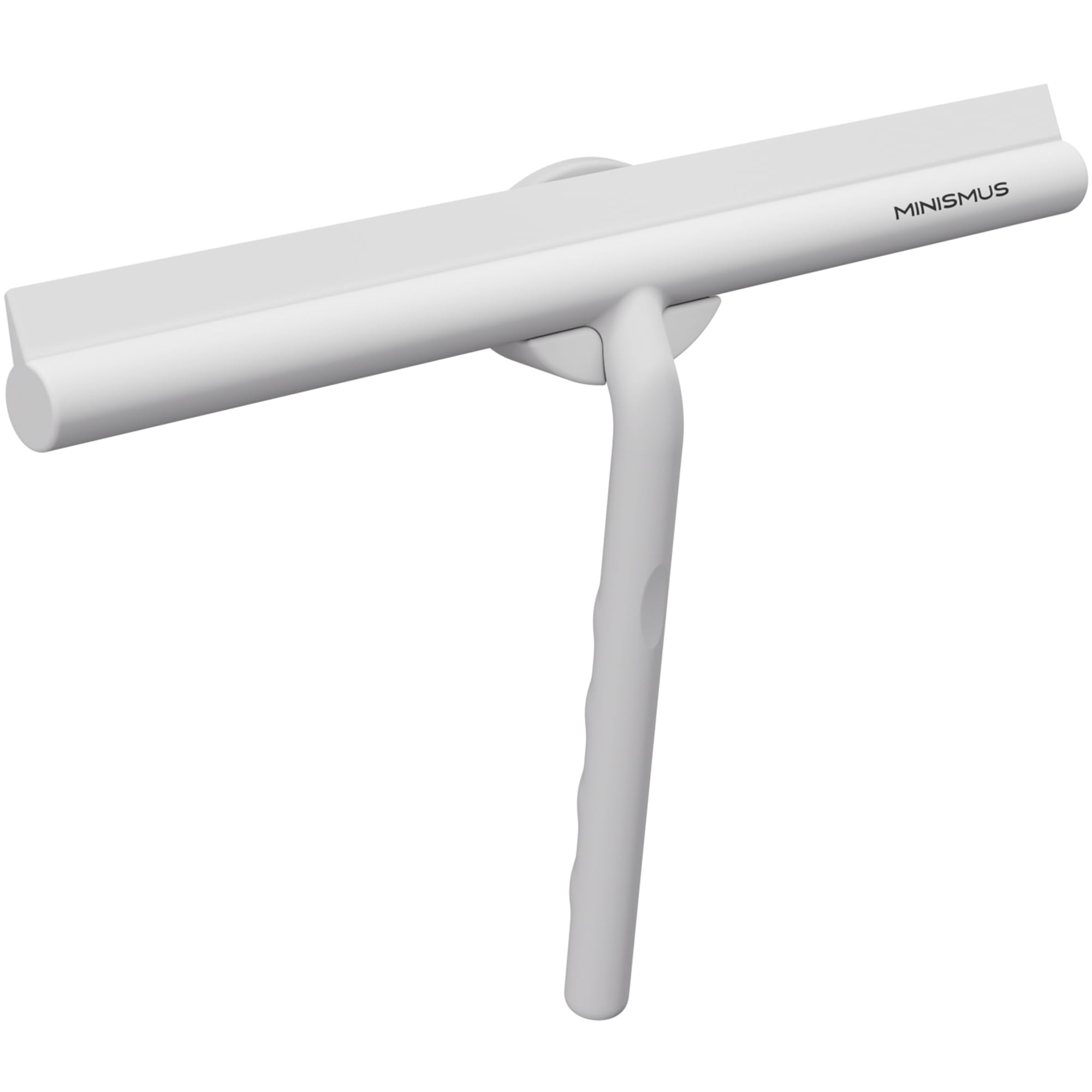 Minismus Limpiacristales para Ducha, baño, Azulejos, Espejos, Ventanas, Incluye Soporte magnético sin taladrar, Autoadhesivo, diseño Moderno (Negro, 21 cm) — view 13
