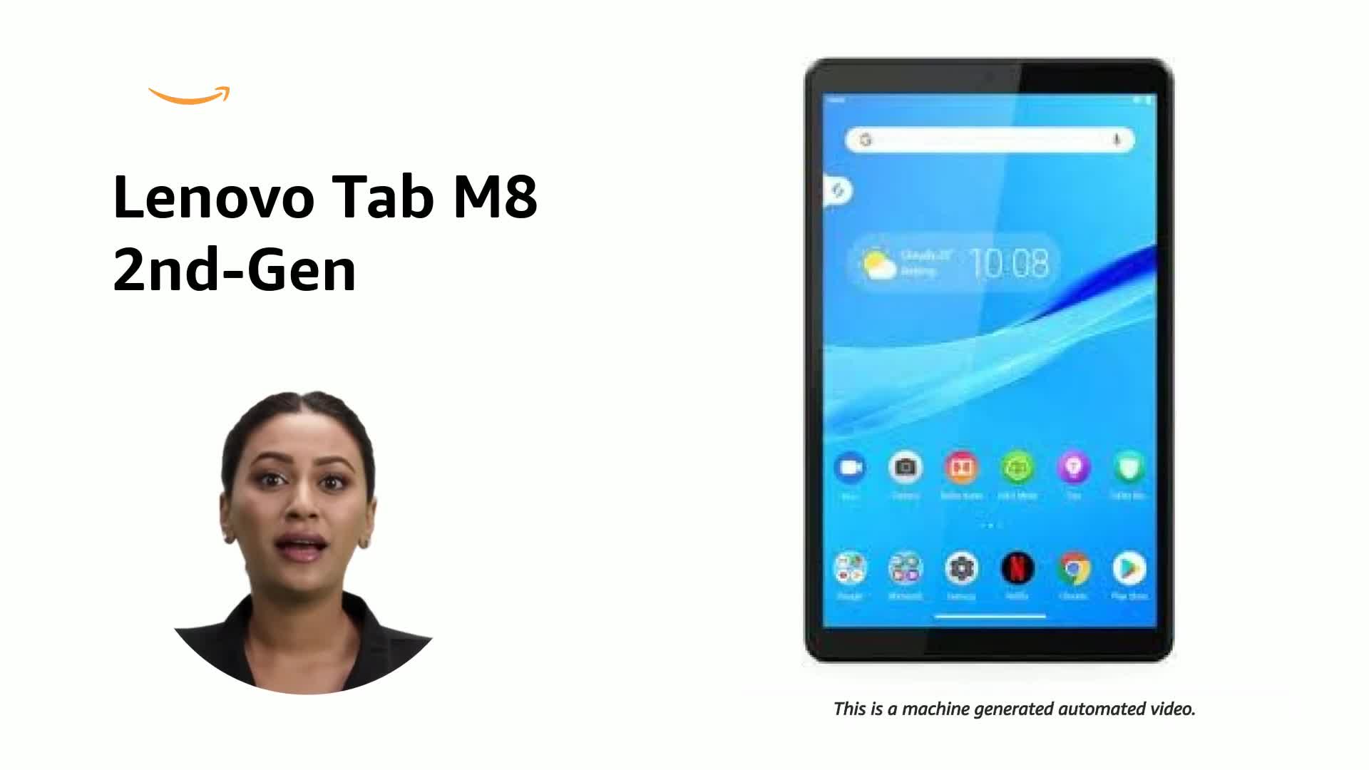Refurbished) Lenovo Tab M8 2nd Gen Tablet (8-inch, 2GB, 32GB, Wi