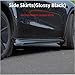 Axinda Car Side Skirts Fit for Tesla Model Y Juniper 2025-2026, Car Body Kits, Glossy Black, A Pair