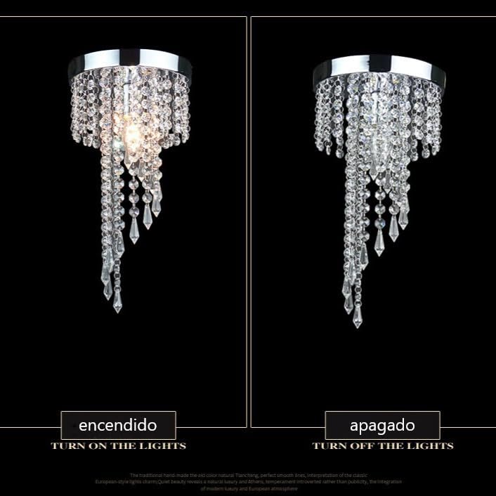 La Mejor Selección de Lamparas colgantes de cristal los más recomendados. 39 Imagen adicional