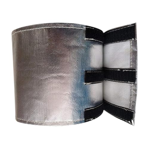 Mqetly Universal Starter Heat Shield Self Attaching Easy Installation Lightweight