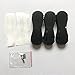 Lifyn2 Surfing Fins Surfboard Tail Fin Box Surfing Tail Rudder Plug 5 Degrees 9 Degrees SUP Fin Box 3Pcs/Set (Color : Black 9 Degrees)