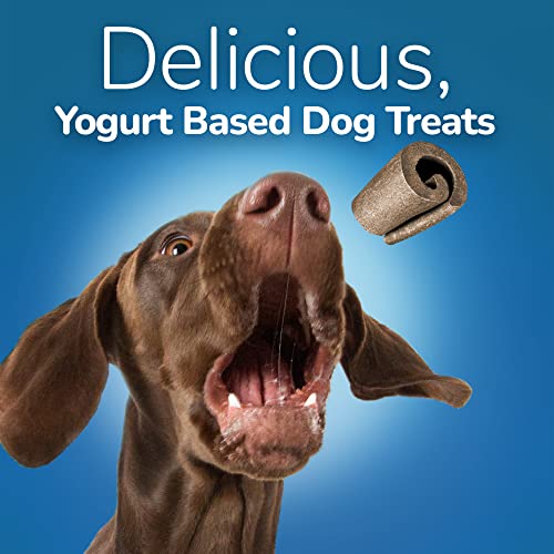 Fruitables Real Yogurt Treats – Roll-Up Dog Treats – Blueberry Flavor – Natural Ingredients – 12 Ounces #TOP1