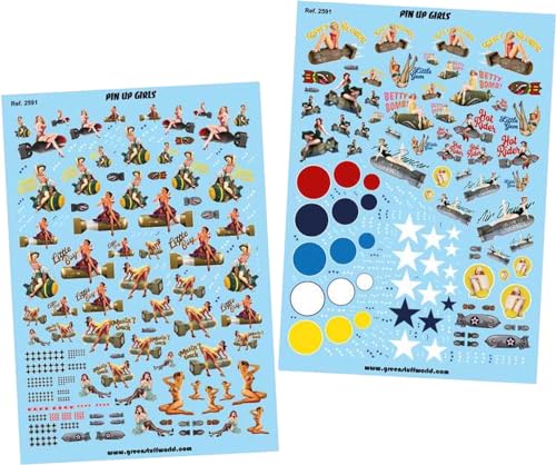 Decals Pinup Girls 2591 éliminez les difficultés de peinture sur vos miniatures