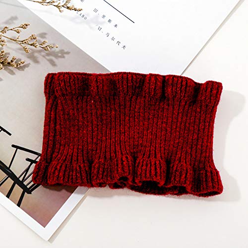 High Grade Winter Turtleneck Dickey Collar Knitted Neck Warmer2