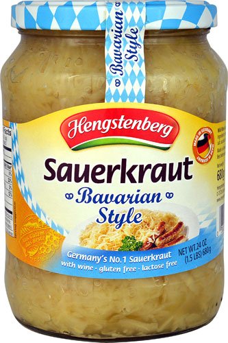 Hengstenberg Chucrut estilo bávaro con vino -- 1.5 libras - 2 piezas