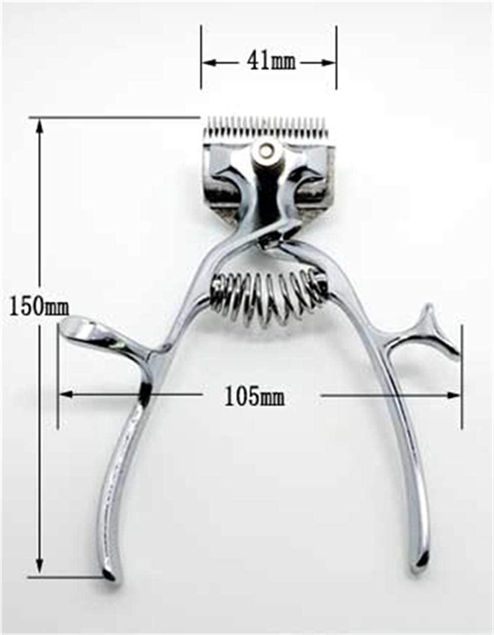 Amazon.co.jp: 伝統的な理髪ツール、歯の細かい手バリカン手動バリカン