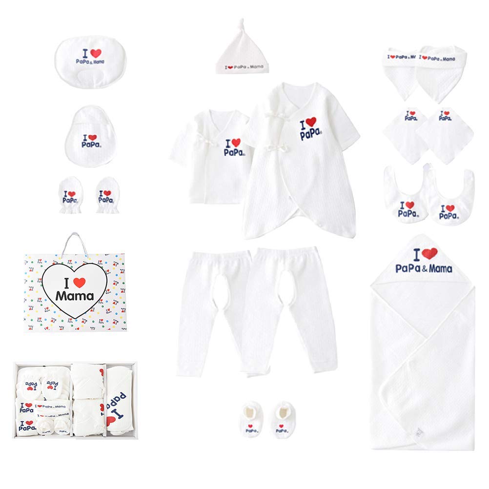 Set Regalo da Prima Infanzia, Regalo per Premamma, Confezione di 15 Pezzi