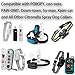 POIIOPY Citronella Spray Refill Can All Other Brand Citronella Spray Dog Collars, Remote Training Collars, Dog Anti-Bark Collars, Humane and Safe Spray for Pets, 90ml/Can (New Formula)