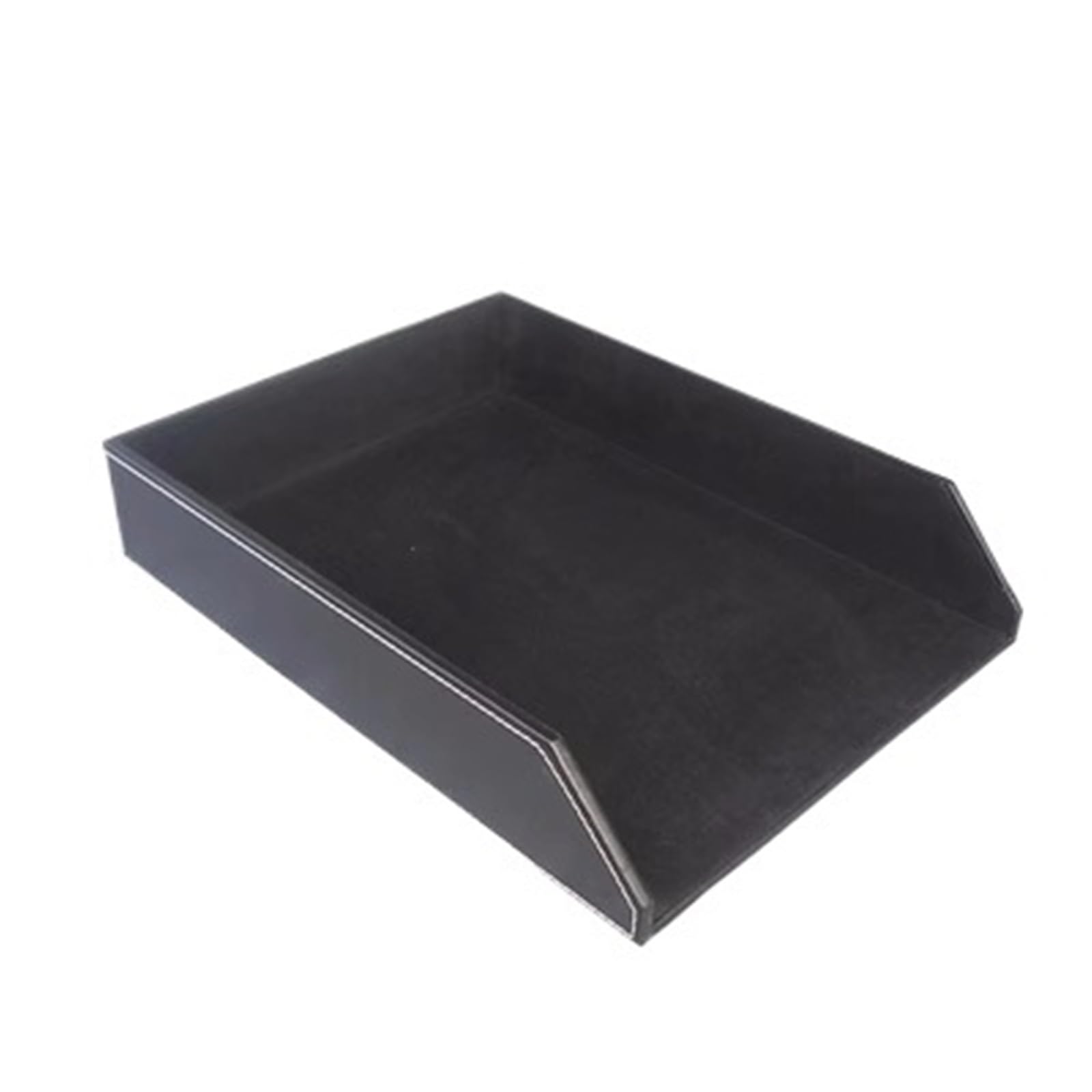 Bandeja for Archivos de Documentos A4, Organizador de Archivos, Escritorio de Capa, Cuero PU for Oficina para almacenar Documentos(Type5)
