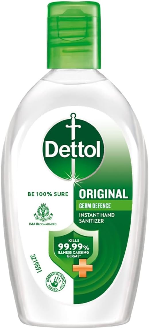 Dettol Original Germ Protection Alcohol based Hand Sanitizer, 50ml