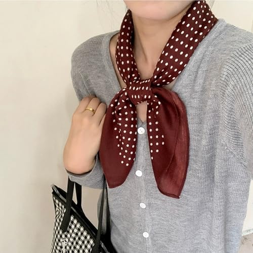CYian Silk Feeling Scarf for Women Square Scarf Satin Head Scarves Fashion Neck Scarfs for Bag Hair Scarves Gift3