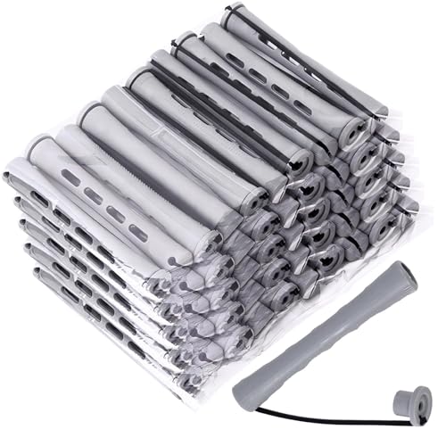 Rizadores Para Cabello | 60 Piezas Rizadores Pequeños Para Rulos - Herramientas De Peinado Para Mujer, Accesorios Para Rizar Para Viaje, Escuela, Peluquería, Hogar Y Salón De Belleza