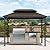 PURPLE LEAF 6.5' X 10' Hardtop Grill Gazebo for Patio Permanent Metal Roof with 2 Side Shelves Deck Yard Tent Aluminum Garden Outside Sun Shade Outdoor BBQ Canopy