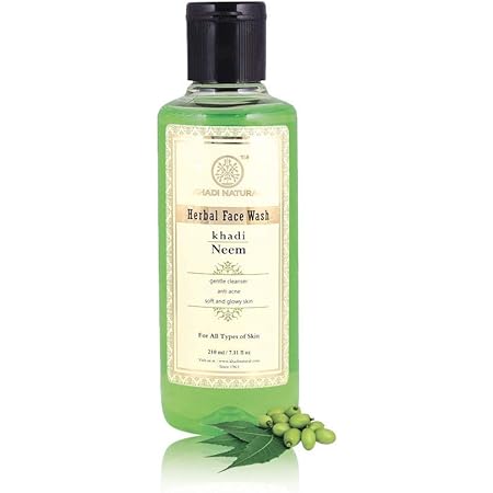 khadi neem face wash