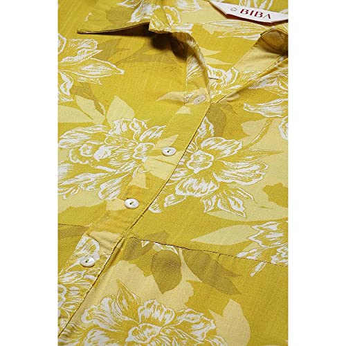 BIBA Women Below The Knee Liva Straight Printed Dress - Image 5