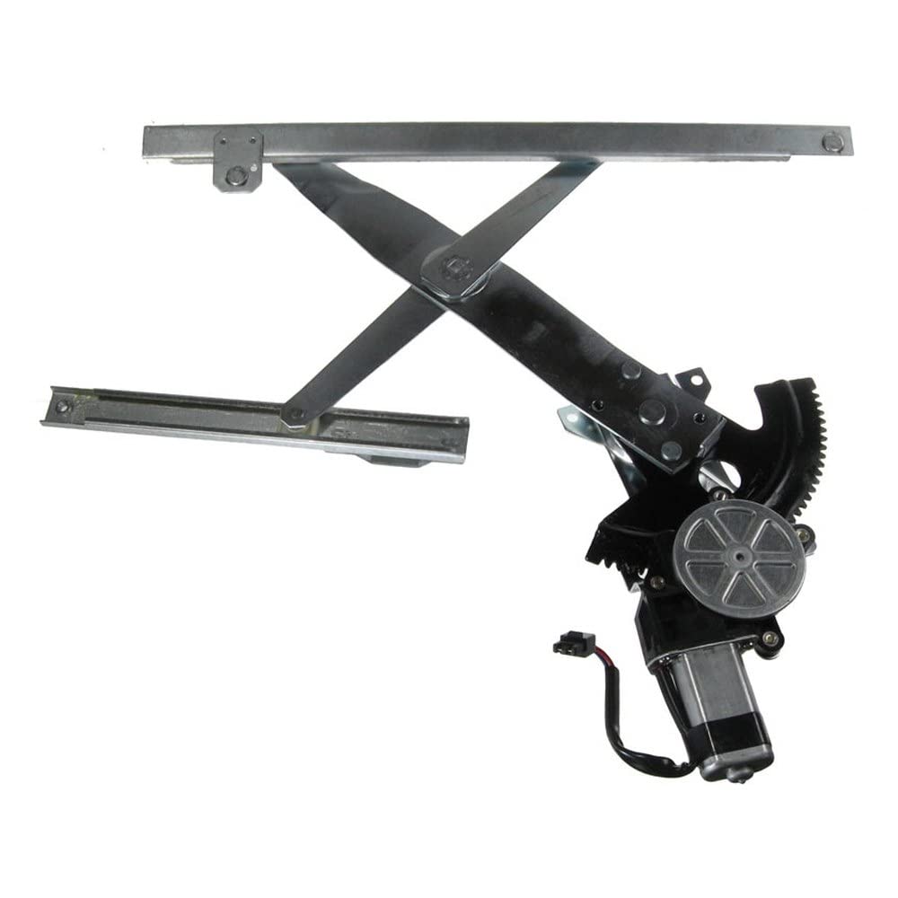 TRQ Front Left Power Window Regulator &amp; Motor Assembly Drivers Side