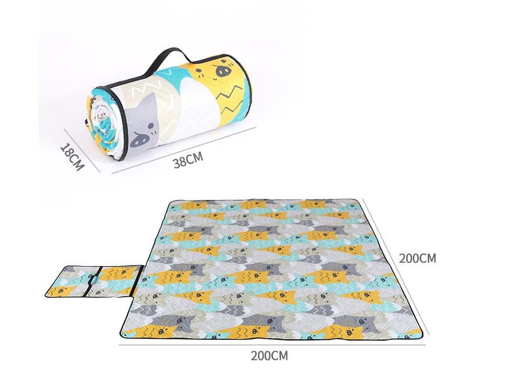Couverture Pique Nique Exterieur Épaissir La Couverture De Plage Couverture De Pique-Nique Multifonctionnelle Tapis De Pique-Nique Imperméable Et Résistant À L'humidité Tapis Pique Nique(S)