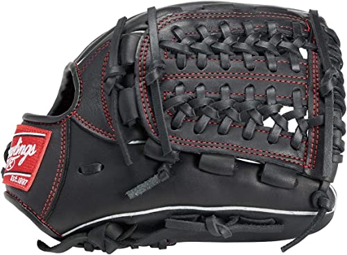 【Amazon.co.jp 限定】ローリングス(Rawlings) 少年 ジュニア 野球 グローブ GJXPMG9M1 10.5インチ(小学校高学年向け)軟式/ソフトボール兼用 オールラウンド ブラック 右投げ(左手着用) グラブ 8枚目