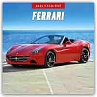 Ferrari 2025 - 16 Month Calendar: Original Red Robin