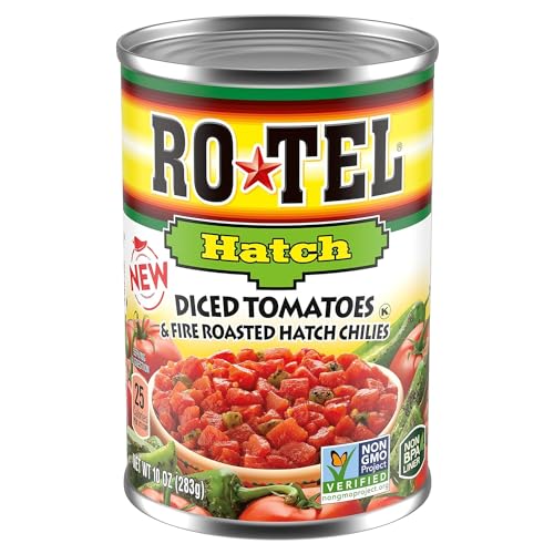 ROTEL Diced Tomatoes & Fire Roasted Hatch Chilies, 10 oz.