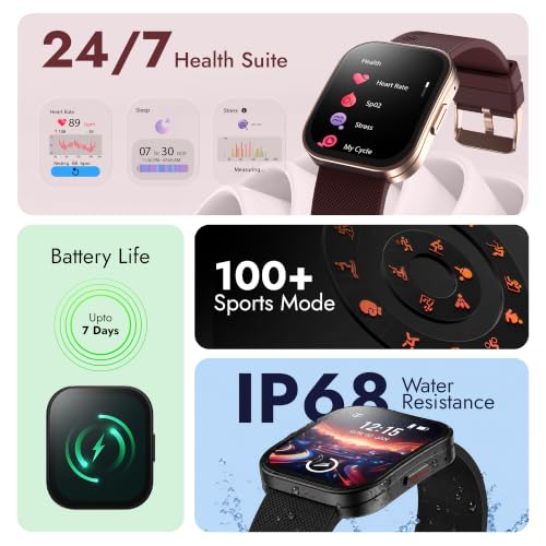 Image of Titan ZEAL 2.0 Smartwatch with 1.85 inch AMOLED Display,60Hz Refresh Rate,Infinite AI Watch Faces,AI Chat,AI Voice assistant,Smart Hydration,Multiple Menu Styles,QR Hub,100+ Multisports,BT Calling- Black