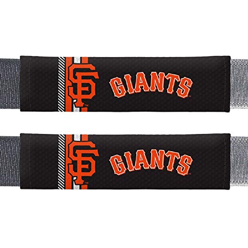Image of MLB San Francisco Giants Rally DesignAuto Seat Belt Pads, Team Colors, One Size