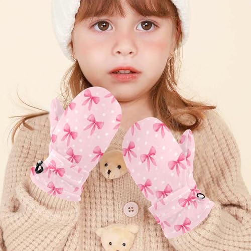 Image of Plaaee Early 1990s Pattern Kids Glove Warm Mitten Winter Favor for Toddler Boys and Girls Children Cold Weather Gloves
