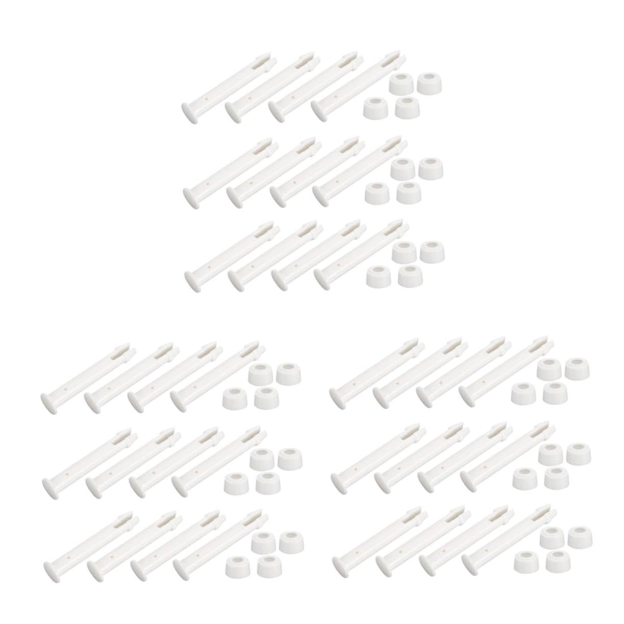 TOYANDONA 3 Ensembles Broches du Connecteur De La Piscine Épingles Remplacement Pièces De Piscine Accessoires De Piscine Les Pièces Blanche 12 Pièces * 3