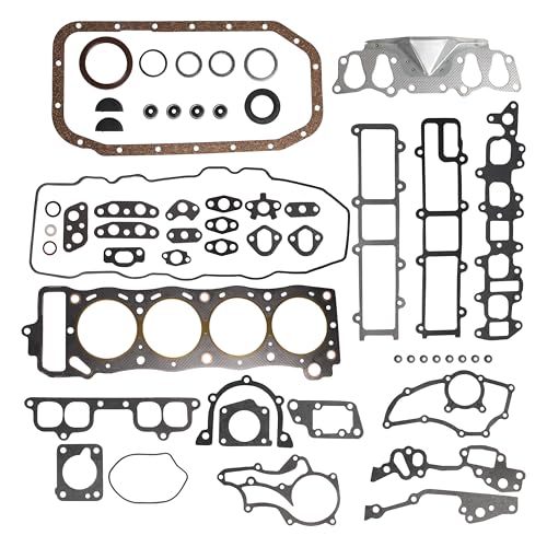 Image of Head Gasket Set FGS9000M, Fit for Toyota 4Runner, for Pickup, for Celica 1985-1995 2.4L L4 8V SOHC Naturally Aspirated 22R, 22RE, 22REC Replace FGS9000, FGS9000M(54pcs)
