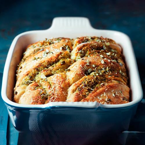 Image of Le Creuset Heritage Rectangular Dish, Stoneware, 19 cm, 1.1 litres, Teal, 71102191700001