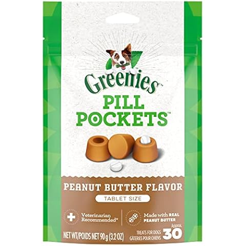 Greenies PILL POCKETS with Real Peanut Butter Cover
