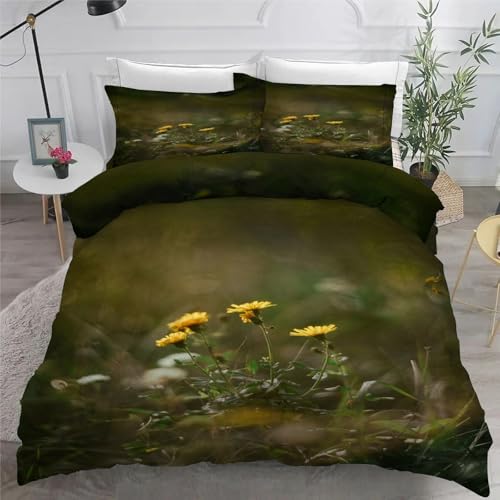 Housse de couette 200x200 avec fermeture éclair invisible et robuste