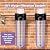 VIHOSE 20" X 4.5" Whole House Water Filter Housing Universal Sediment Water Filter System 1" Npt Brass Port, for Whole Home Pre-Filtration(Clear)