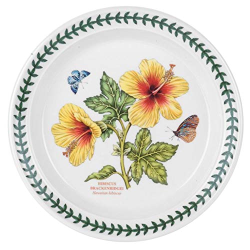 Portmeirion Exotic Botanic Garden - Piatto da insalata, 20 cm, motivo ibisco
