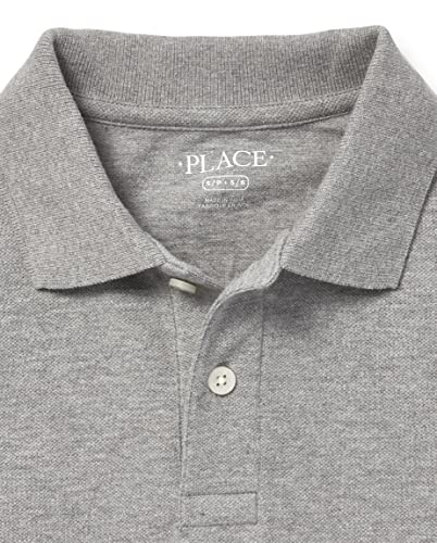 Image of The Children's Place boys Long Sleeve Pique Polo
