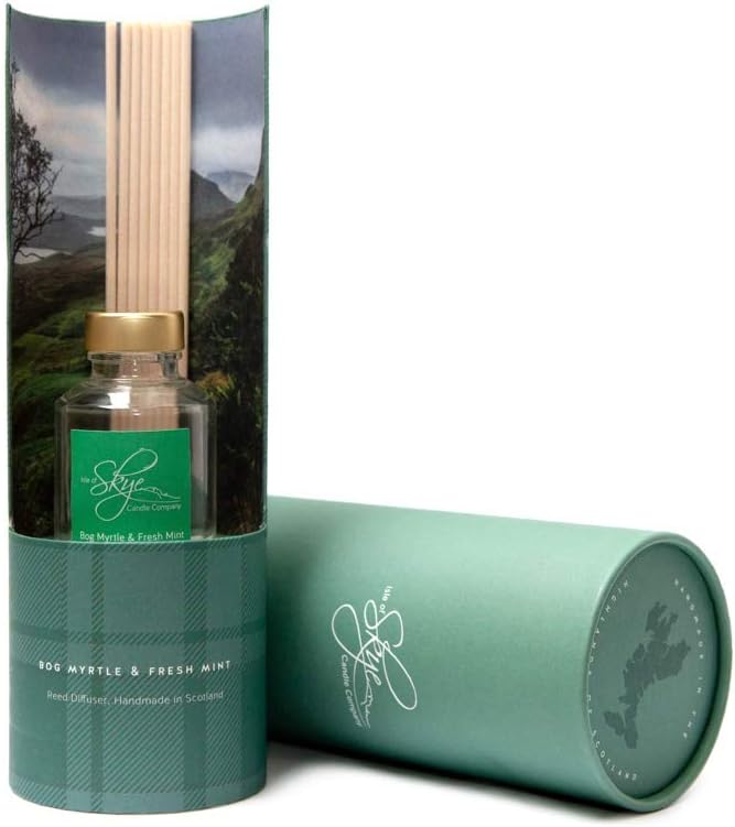 Isle of Skye Candle Company Bog Myrtle and Fresh Mint Scented Reed