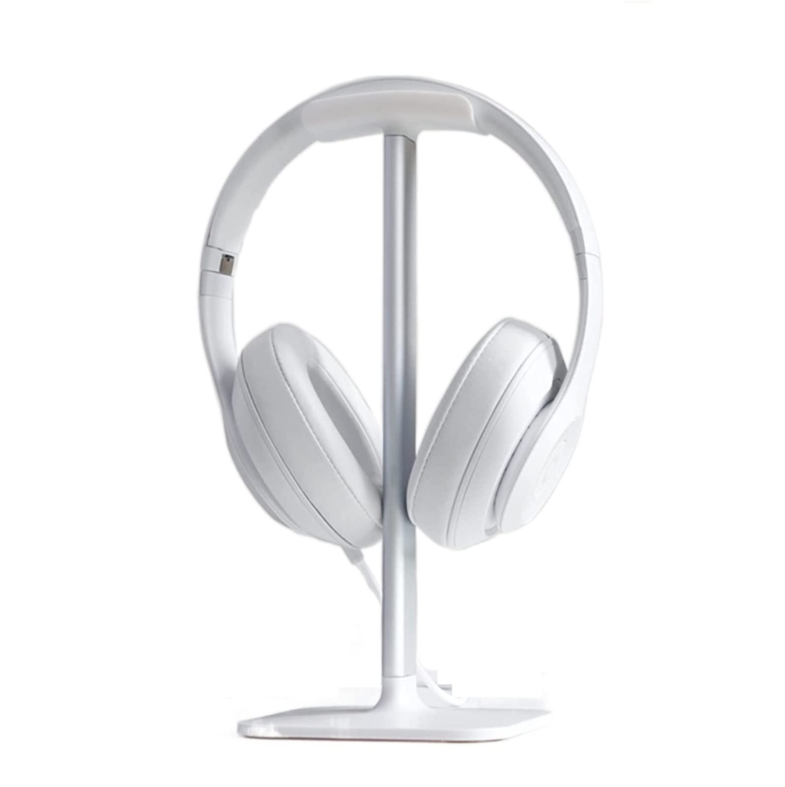 Supporto Supporto per Cuffie in Metallo per da Tavolo per per Gioco per Tutte Le Cuffie(White)