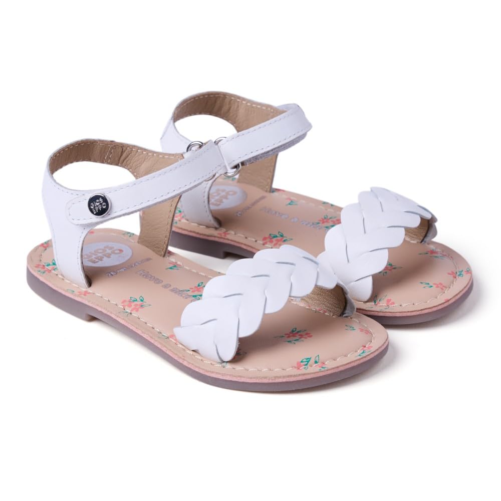 GIOSEPPO Boy's Girl's Enjoro Adjustable Strap, White, 10.5 UK Child