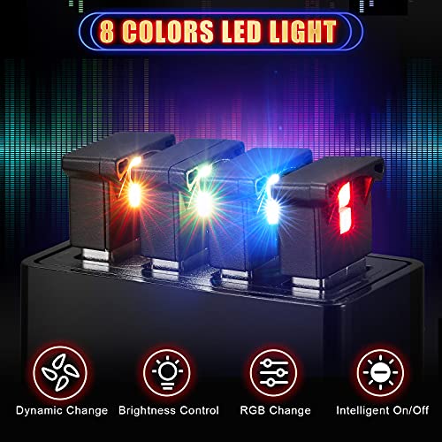 image for Frienda Mini USB LED Light, RGB Car LED Interior Lighting Direct Curre