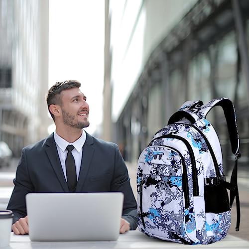 Image of Tinytot 30Litre School Bag Water-Resistant Laptop& Travel Backpack - Unisex Large 19 Inches Multipurpose Travel Backpack for Boys & Girls, Men & Women- Ideal for College and School and office Use