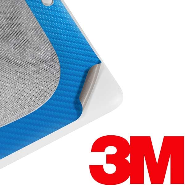 Skinit Decal Audio Skin Compatible with Google Home Hub - Blue Carbon Fiber Specialty Texture Material Design