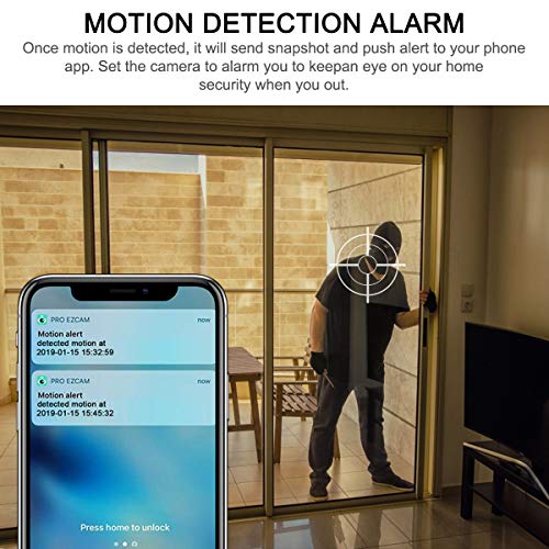 Spy Camera Wireless Hidden JLRKENG Full HD 4K USB Nanny Cam-Suitable for Home and Office Security Cameras-with Motion Detection-Support Android/iOS - Thumbnail 3