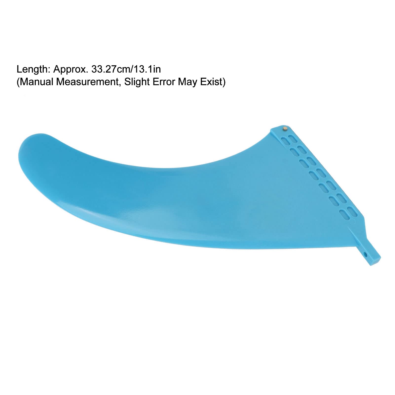Surfboard Fin PVC 13.1in Thruster Fins Surfing Board Accessories for Long Board Stand Up Paddle Surfboard Blue
