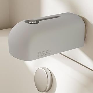 Bathtub Faucet Cover, Soft Silicone Bath Faucet Cover for Kids, Bath Spout Cover for Tub, Faucet Cover for Bathtub Safety, Toddler Bath Tub Water Spout Cover, Universal Fit (Grey)