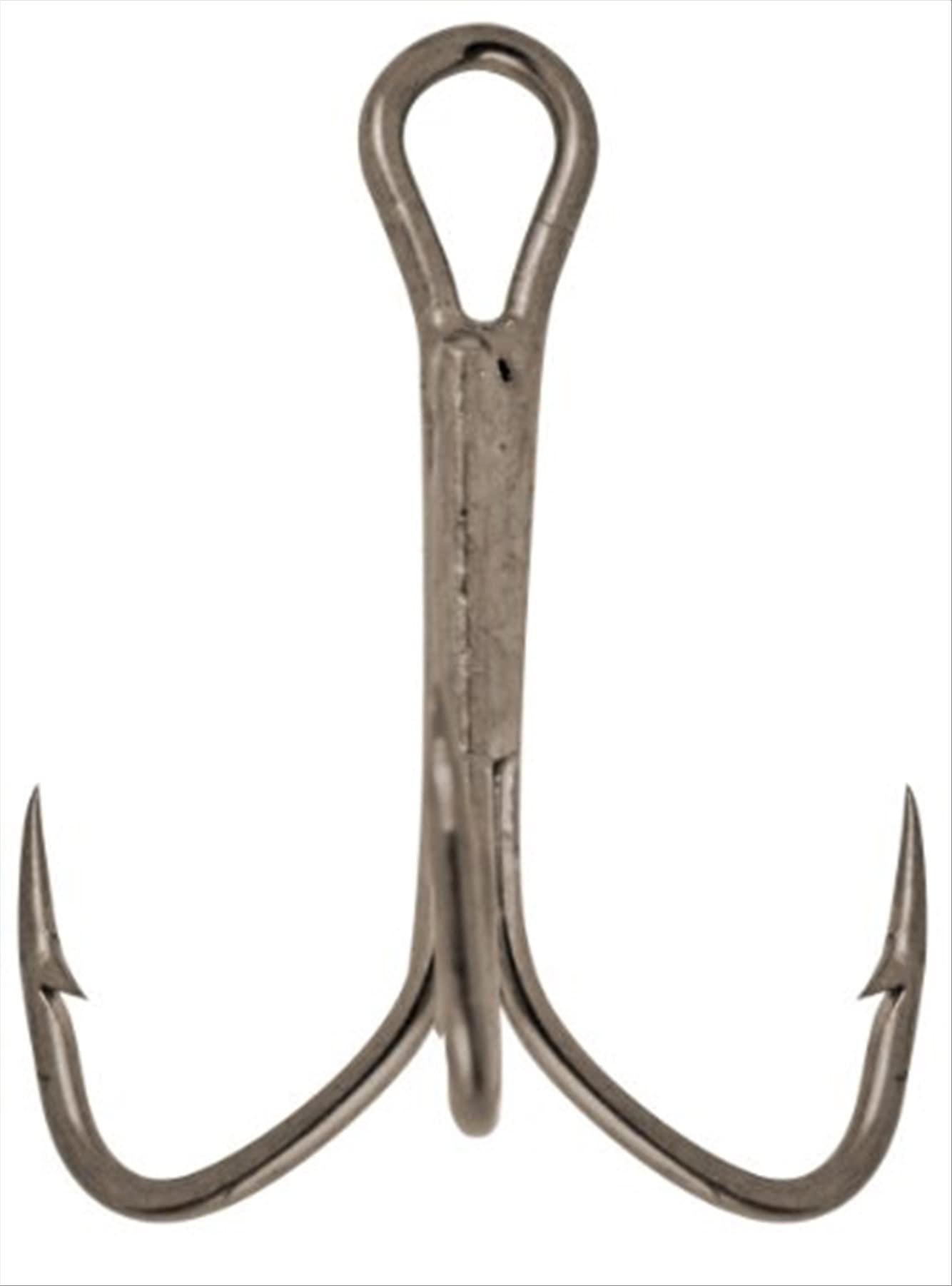 Amazon.com : Matzuo Sickle Treble Hook, Black Chrome, 1/0
