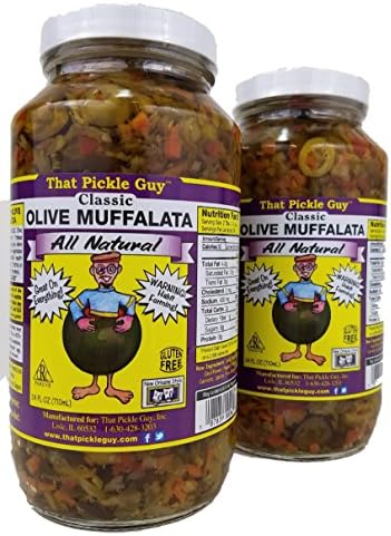VERSAINSECT e Guy New Orleans Style Classic Olive Muffalata, 24 Ounce (2 Pack)