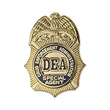 DEA Lapel Pin 7/8' inch Nice Quality FREE DEA Sticker included