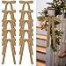 Glitinsel 24 Pcs Velvet Bows for Christmas Tree Vintage Ribbon Bows for Crafts Garland Home Coquette Wedding Birthday Decor(9 x 13 Inch, Width of 1",Light Khaki)